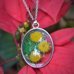 Vincent Bloom Real Dried Flower Necklace