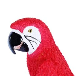 Big Parrot Decor In Red -Plant Life Decor Shop WNG 2 5955A bigwallred 2