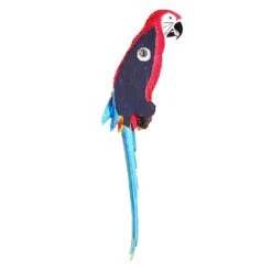 Big Parrot Decor In Red -Plant Life Decor Shop WNG 2 5955A bigwallred 3