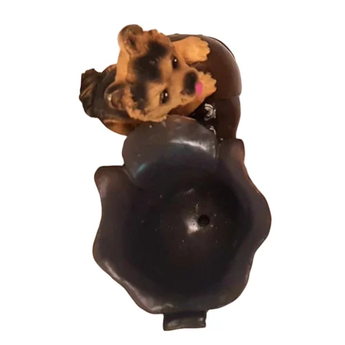 Cute Pup With Planter In Shoe Design Planter 11 Cute Pup With Planter In Shoe Design Planter -Plant Life Decor Shop WNG shoe design dogplanter 2