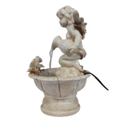 Wonderland Angel Fountain With Motor And Circulating Water, Waterfall, Water Fall, Fountains, Statue, Angels, Luck, Gift -Plant Life Decor Shop WNG13235oo 1
