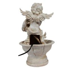 Wonderland Angel Fountain With Motor And Circulating Water, Waterfall, Water Fall, Fountains, Statue, Angels, Luck, Gift -Plant Life Decor Shop WNG13235oo 5