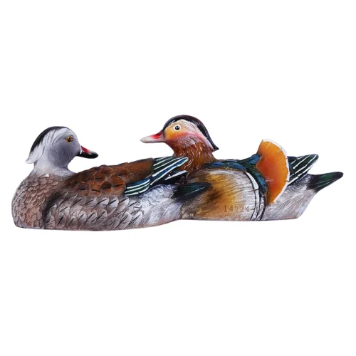 Floating (Pair Of Two) Mandarin Ducks, Floaters -Plant Life Decor Shop WNG14224 1 5