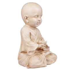 Wonderland Buddha Statue (Garden Or Home Decor , Gifting , Gift) -Plant Life Decor Shop WNG16625 5
