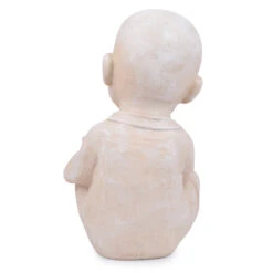 Wonderland Buddha/Monk/Statue With Book For Home, Garden, Living Room, Balcony Decor Decoration, Gift -Plant Life Decor Shop WNG17103 2 5