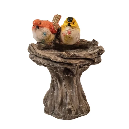 Wonderland Bird Feeder With Two Birds & Stand (Bird Bath, Home Decoration, Garden Birds, Balcony, Garden Decor) 10 Wonderland Bird Feeder With Two Birds & Stand (Bird Bath, Home Decoration, Garden Birds, Balcony, Garden Decor) -Plant Life Decor Shop WNG2423210 1