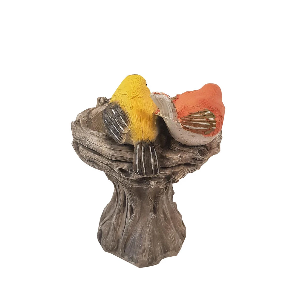 Wonderland Bird Feeder With Two Birds & Stand (Bird Bath, Home Decoration, Garden Birds, Balcony, Garden Decor) 2 Wonderland Bird Feeder With Two Birds & Stand (Bird Bath, Home Decoration, Garden Birds, Balcony, Garden Decor) - Image 2