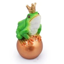 King Frog On Golden Ball -Plant Life Decor Shop WNG2960200 4