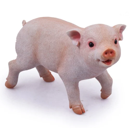 Set Of 2 : Cute Piggy Standing & Sitting Resin Decor 11 Set Of 2 : Cute Piggy Standing & Sitting Resin Decor -Plant Life Decor Shop WNG2969400 800 4