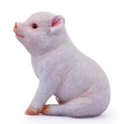 Set Of 2 : Cute Piggy Standing & Sitting Resin Decor -Plant Life Decor Shop WNG2969400 800 7