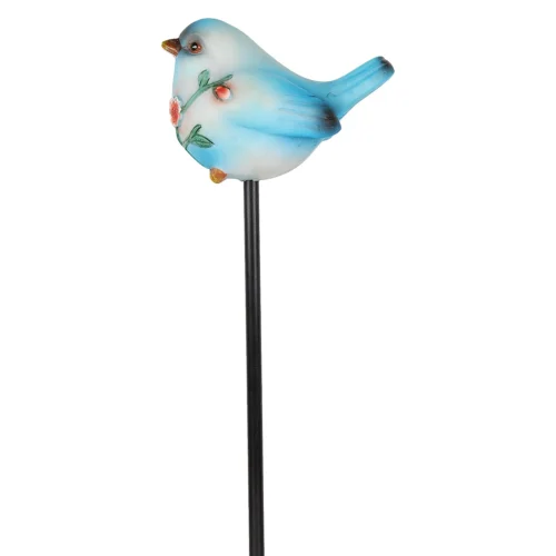 Set Of 4 Beautiful Resin Bird Sticks -Plant Life Decor Shop WNG360049o 6