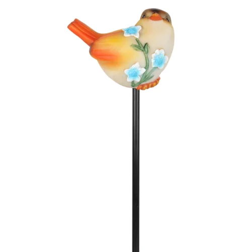 Set Of 4 Beautiful Resin Bird Sticks -Plant Life Decor Shop WNG360049o 7