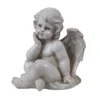 Wonderland 9 Inch Height Angel / Cherub Statue ( Home & Garden Use Decor Table Garden Gift Gifting)