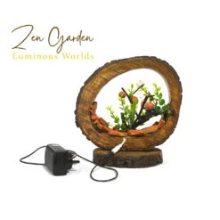 A Peacock's Call LED Decor With Stand Zen Garden -Plant Life Decor Shop a peacocks call 6