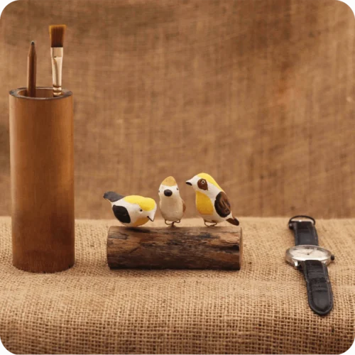 Bird Stand - Baya Weaver 13 Bird Stand - Baya Weaver -Plant Life Decor Shop cc bs bw 6