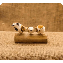 Bird Stand - House Sparrow -Plant Life Decor Shop cc bs hs 3