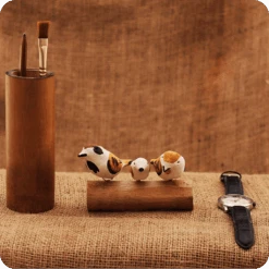 Bird Stand - House Sparrow -Plant Life Decor Shop cc bs hs 4