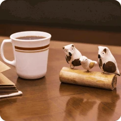 Bird Stand - Owl -Plant Life Decor Shop cc bs ow 2