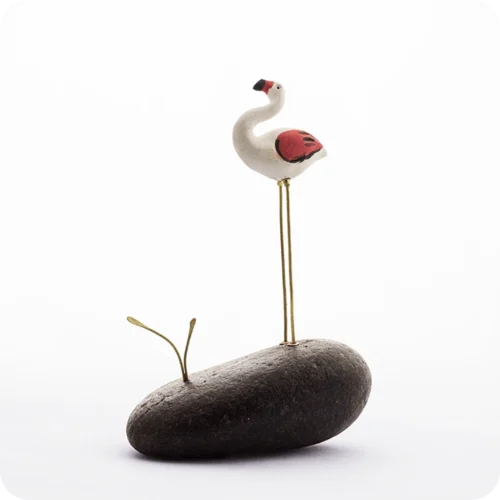 Pebble Decor - Flamingo (Standing) 1 Pc