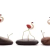 Pebble Decor - Flamingo (Set Of 3)