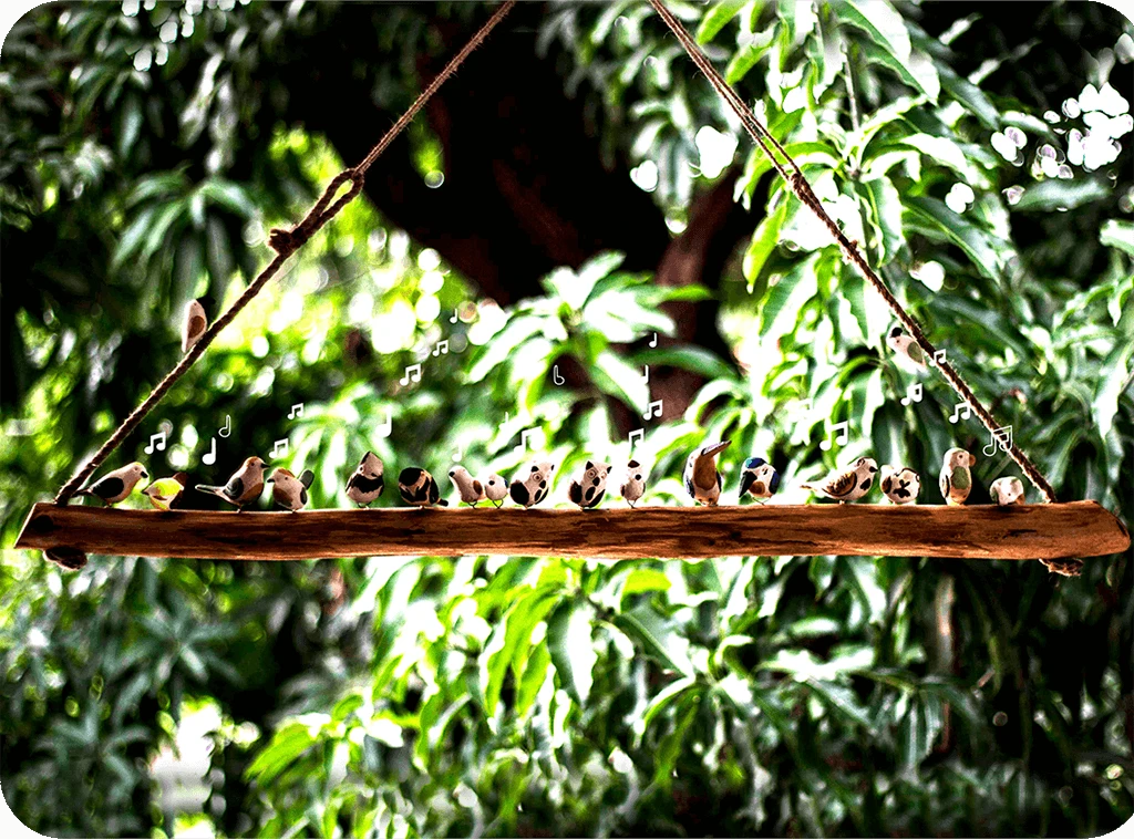 Bird Hanging - Big 2 Bird Hanging - Big - Image 2