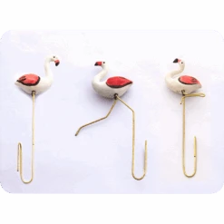 Plant Poker Flamingo - Garden Stick (Set Of 3)