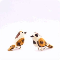 Peppy Pops - House Sparrow ( A Pair)