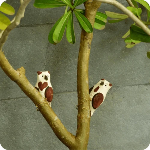 Peppy Pops - Owl (A Pair) -Plant Life Decor Shop cc pp ow 9