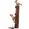 Exotic Woodpecker Wooden Base Table Tops