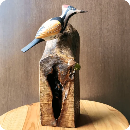 Exotic Woodpecker Wooden Base Table Tops 7 Exotic Woodpecker Wooden Base Table Tops -Plant Life Decor Shop cc ttw wp 1