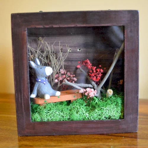 A Donkey's Paradise Tabletop Frame -Plant Life Decor Shop donkey paradise 4