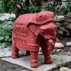 Decorative Terracotta Elephant Decor