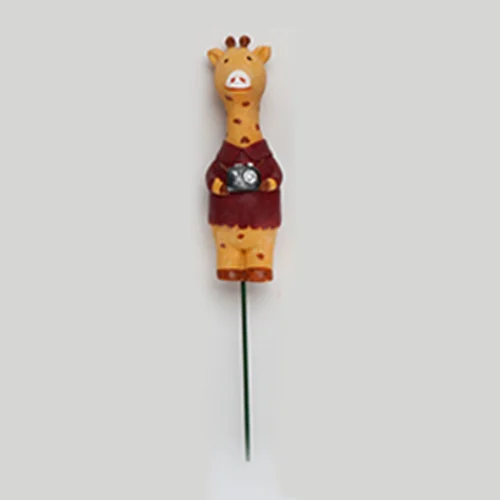 Cute Giraffe Resin Garden Stick (Set Of 2) -Plant Life Decor Shop giraffe 3