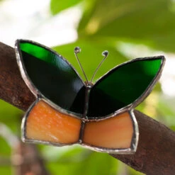 Wrap Around Glass Butterflies -Plant Life Decor Shop greenpeach