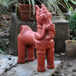 Decorative Terracotta Horse Decor