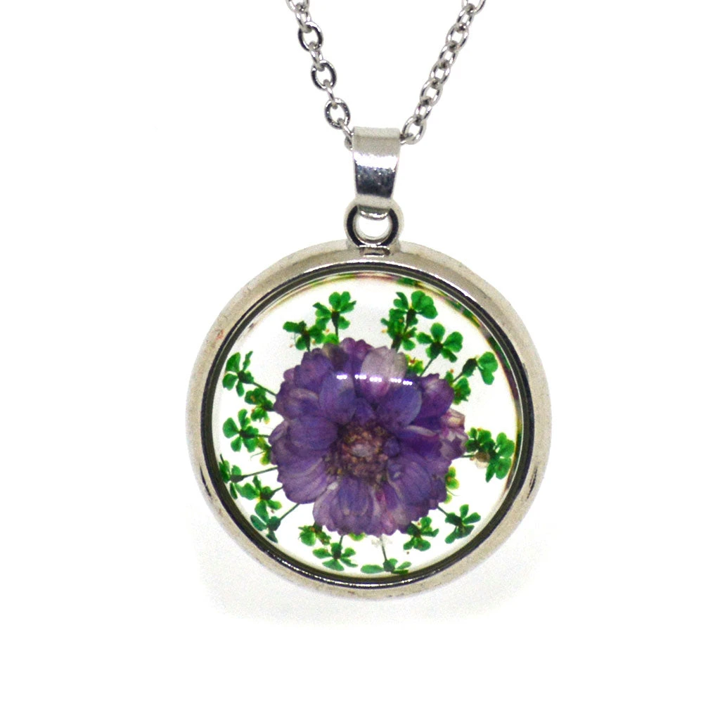 Into The Woods Real Dried Flower Necklace 5 Into The Woods Real Dried Flower Necklace - Image 5