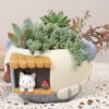 Little Kitten's Shop Resin Succulent Pot