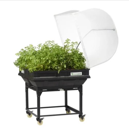 Medium Raised Garden Bed With Garden Cover 9 Medium Raised Garden Bed With Garden Cover -Plant Life Decor Shop mediumvegepodwithtrolley