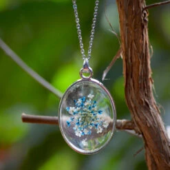 Moana's Clue Real Dried Flower Necklace