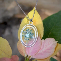 Moana's Clue Real Dried Flower Necklace 11 Moana's Clue Real Dried Flower Necklace -Plant Life Decor Shop moanas clue 2