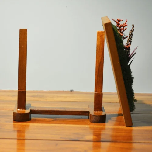 Moment Of Stillness Tabletop Preserved Moss Frame With Stand -Plant Life Decor Shop moment of stilness 4