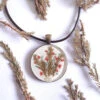 Morning Bloom Real Dried Flower Necklace