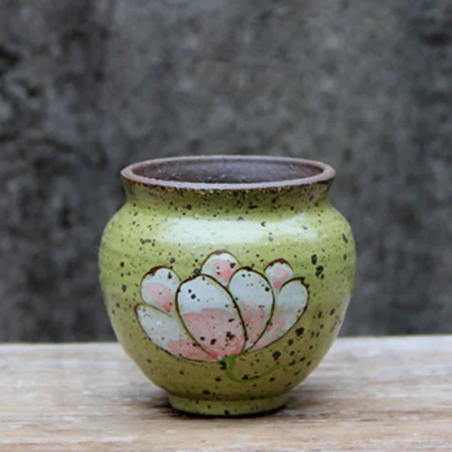 Murky Bloom Ceramic Pot