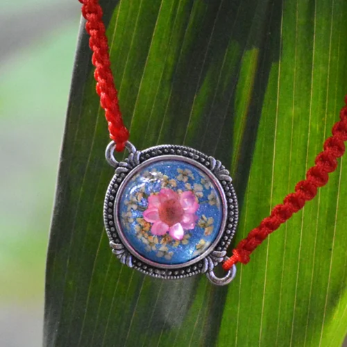 Nature's Tricks Real Dried Flower Bracelet