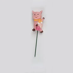 Cute Pig Resin Garden Stick (Set Of 2) -Plant Life Decor Shop pig 3