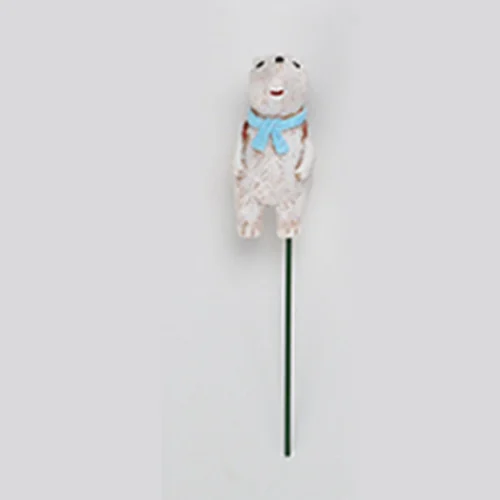 Cute Polar Bear Resin Garden Stick (Set Of 2) -Plant Life Decor Shop polar bear 3