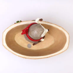 Hedgehog Rowing Boat Resin Succulent Pot 6 Hedgehog Rowing Boat Resin Succulent Pot -Plant Life Decor Shop resin hedgehog rowing boat 3