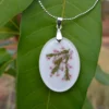Sakura Real Dried Flower Necklace