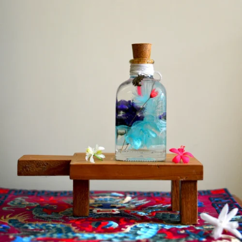 Sapphire Symphony Preserved Flower Tabletop -Plant Life Decor Shop sapphire Symphony 5