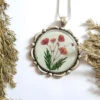 Summer Garden Real Dried Flower Necklace / Set
